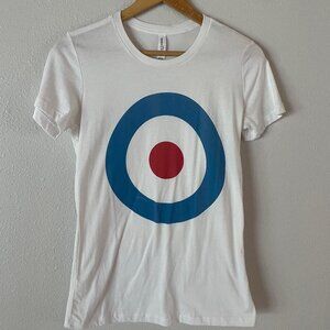 Bella &‎ Canvas MOD Bullseye Scooter T-shirt Size L